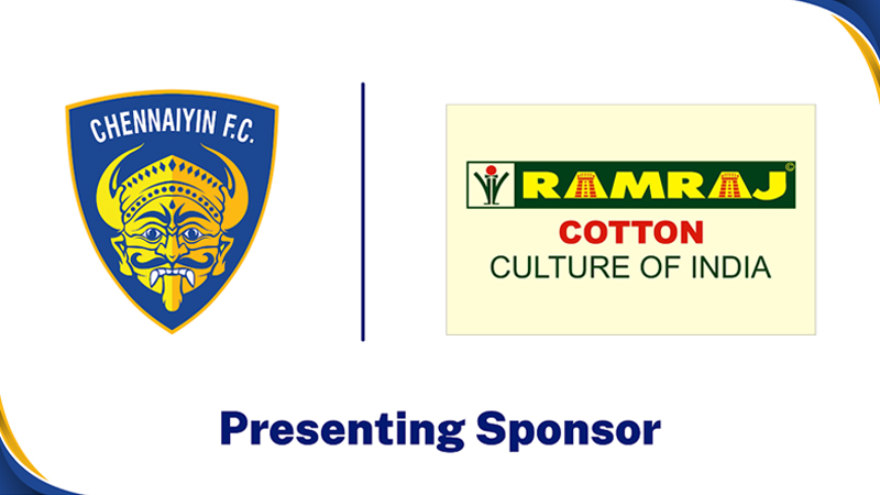 Chennaiyin FC announces Ramraj Cotton as presenting sponsor