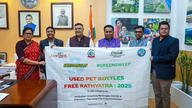 Hindustan Coca-Cola Beverages launches PET-free Rath Yatra drive with Puri Municipality and NGOs