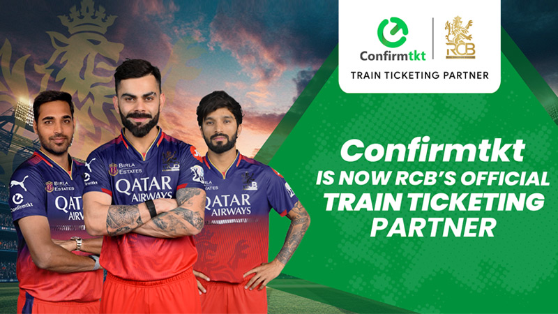Confirmtkt jumps aboard RCB’s train again, ready to bowl over cricket fans