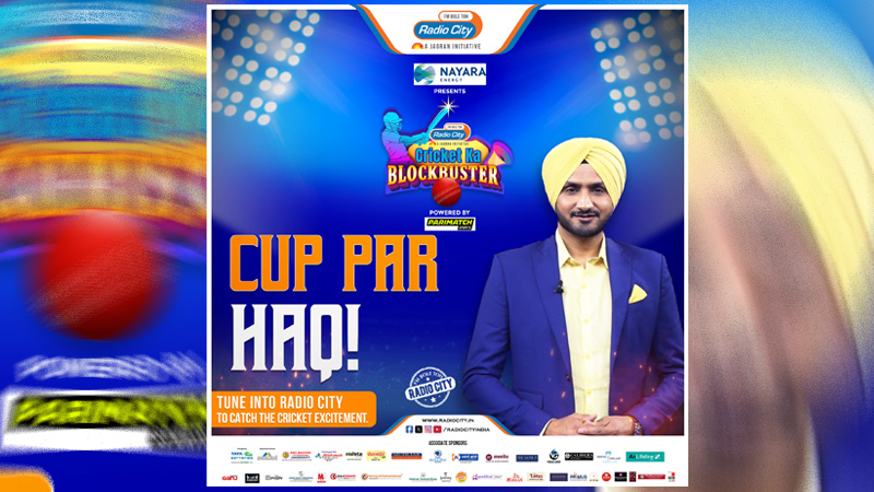 Radio City presents “Cricket ka Blockbuster – Cup Par Haq” 2024 season with Harbhajan Singh
