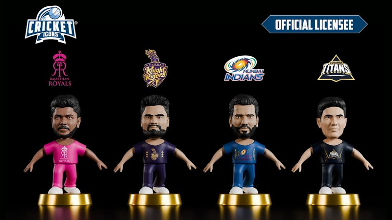 Cricket Icons bowled into play with miniature stars and mega fanfare