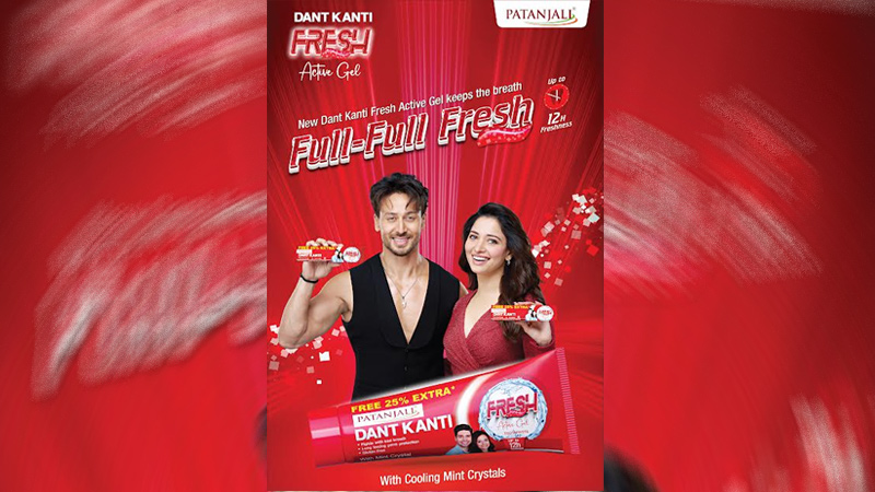 Patanjali Dant Kanti Fresh Active Gel launches #FullFullFresh TVC