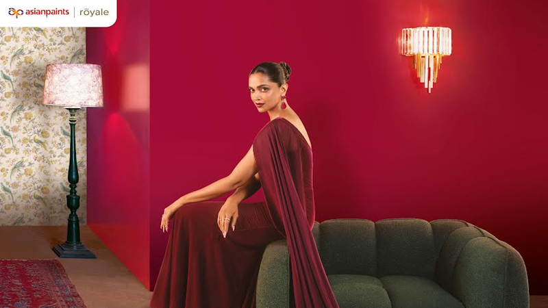 Deep shades of Glitz as Asian Paints, Deepika reimagine luxe walls