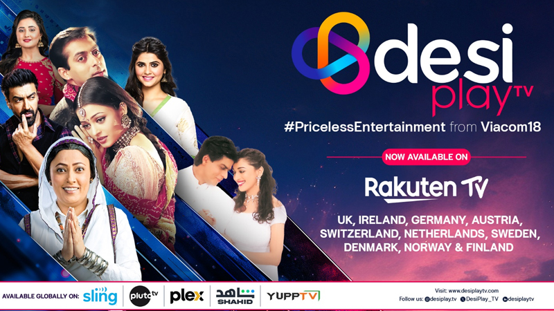 DesiPlay TV launches on Rakuten TV