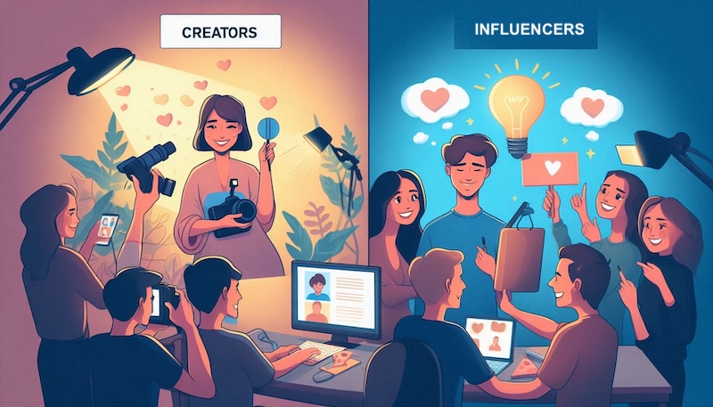 Creators vs. Influencers: Who Should Brands Work With?