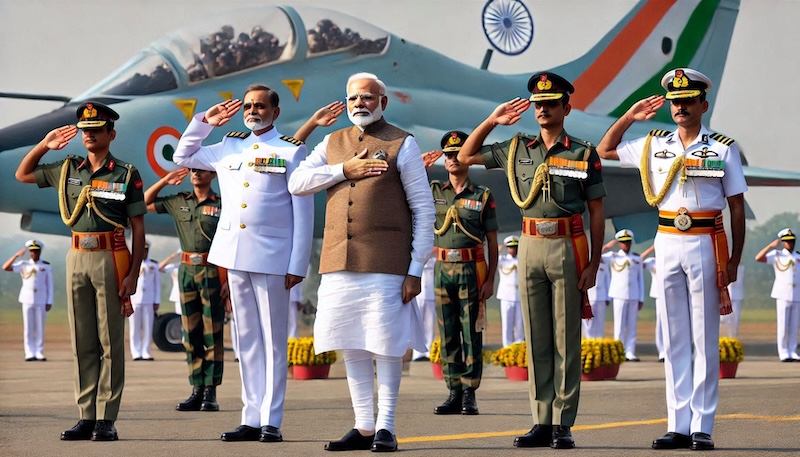 Indian citizens trust defence forces and the PM the most: Ipsos survey