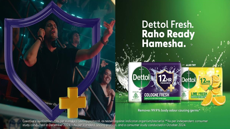 Dettol Fresh promises 12-hour confidence boost in a bar