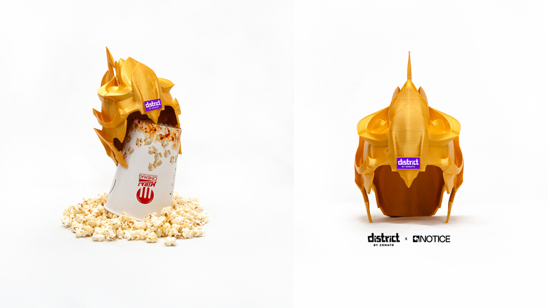 Notice & District turn popcorn into crowned glory