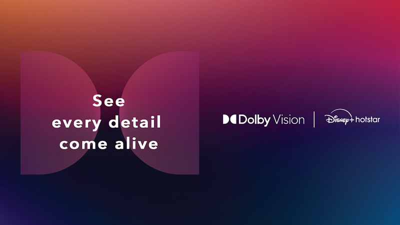 Disney+ Hotstar is the first in India to stream live sports in Dolby Vision