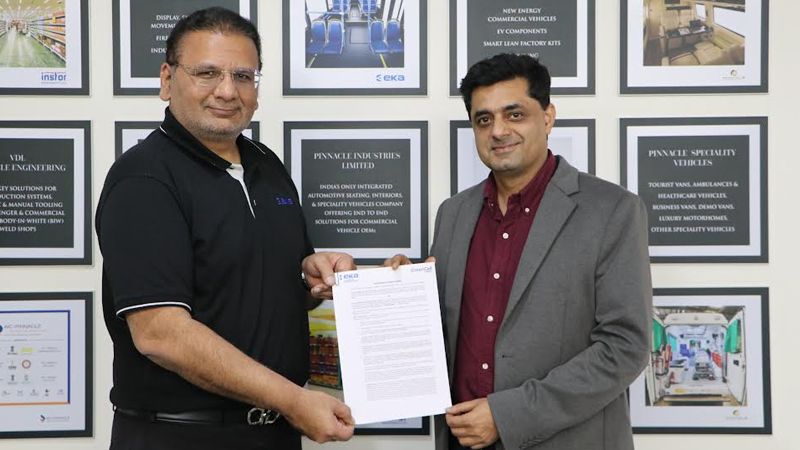 EKA Mobility & GreenCell Mobility sign MoU to roll out 1000 electric buses