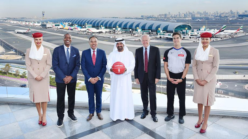 Emirates names global airline partner of the NBA and title partner of the Emirates NBA Cup