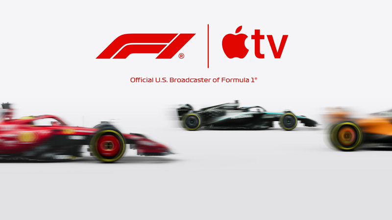 Apple takes pole position as Formula 1’s exclusive U.S. broadcaster