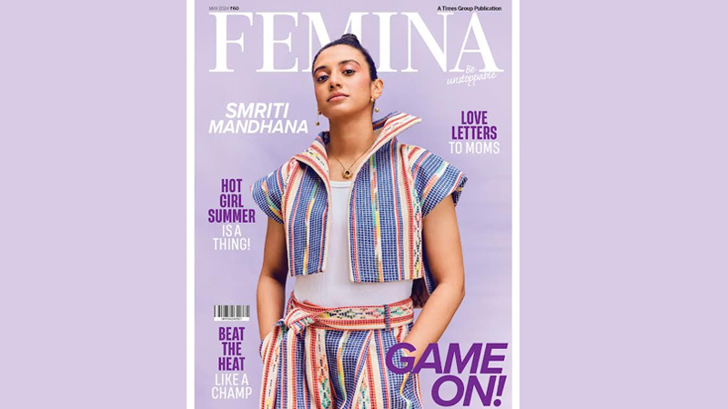 Off-field insights into Smriti Mandhana in Femina’s May 2024 issue