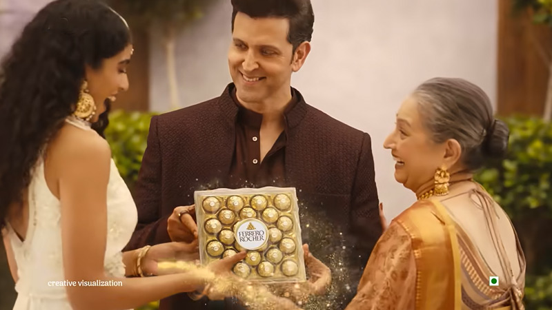 Ferrero Rocher adds a golden glow to Diwali festivities