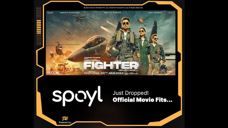 Flipkart’s ‘SPOYL’ named official style partner for film ‘Fighter’