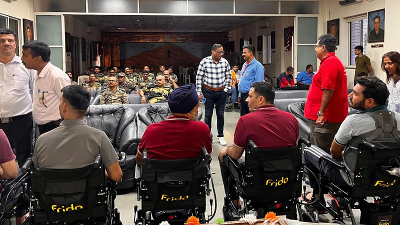 Rotary Club of Bombay Seacoast and Frido unite to honour army veterans with comfort