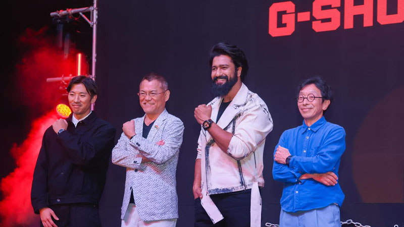 G-SHOCK’s 40 anniversary: Mumbai’s Shock the World  with Vicky Kaushal and G-SHOCK founder