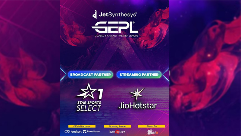 GEPL goes prime time: JioStar to air Season 2 of e-Cricket league with 34 knockout clashes