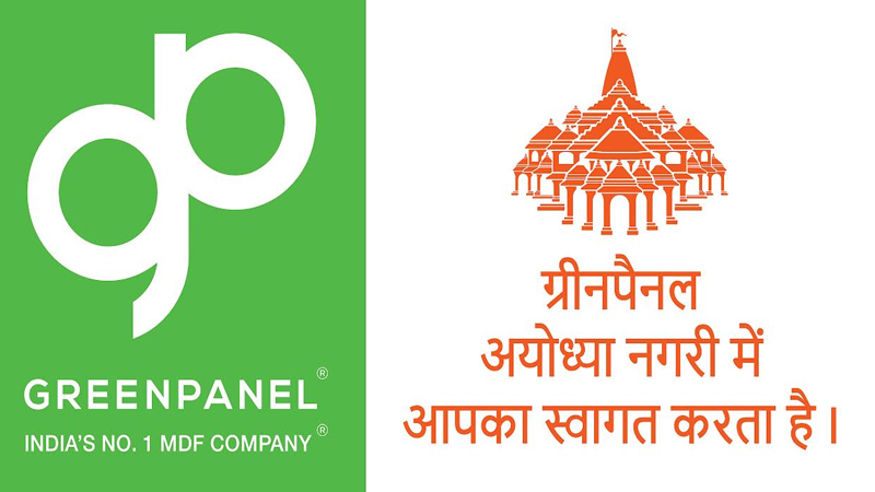 Greenpanel launches an innovative outdoor marketing campaign in Ayodhya