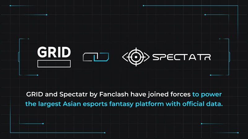 Spectatr & GRID Esports boost Asia’s largest Esports fantasy platform