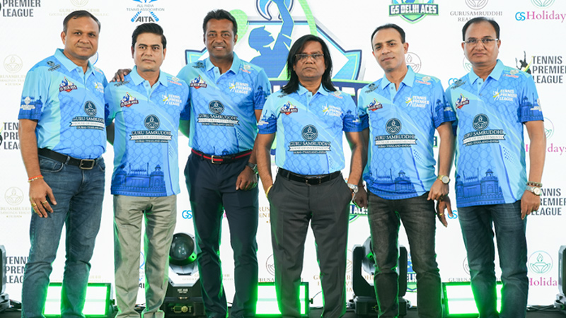 Guru Samruddhi serves up GS Delhi Aces with Leander Paes as ambassador
