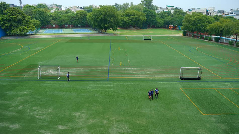 Gallant Sports unveils injury-free multi-sports field at Modern School, Vasant Vihar