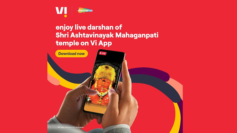 Vi app brings live darshan of key Ganeshotsav shrines 2023