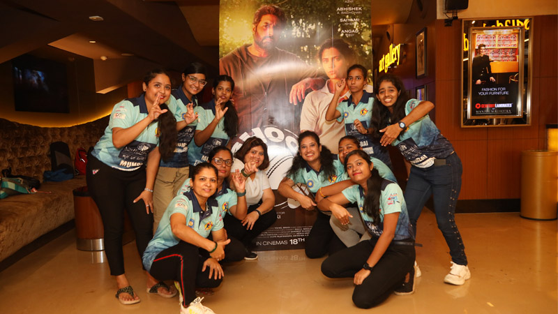 Ghoomer’s inspiring tale enthuses Mumbai deaf women’s cricket team at the PVR screening