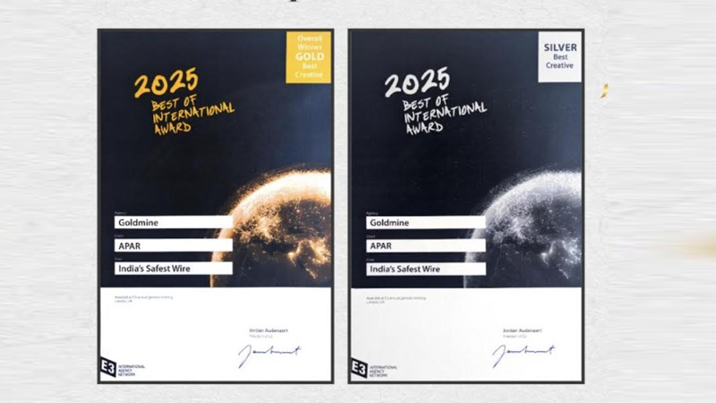 Wired for Gold Goldmine wins big in London for fiery APAR campaign