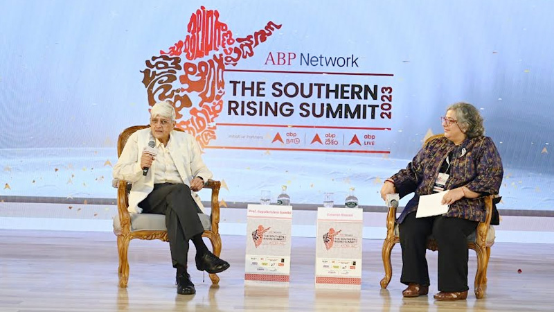 Women are worst sufferers in caste discrimination. Do they feel safe? – Prof. Gopalkrishna Gandhi’s at ABP Network’s “The Southern Rising” Summit