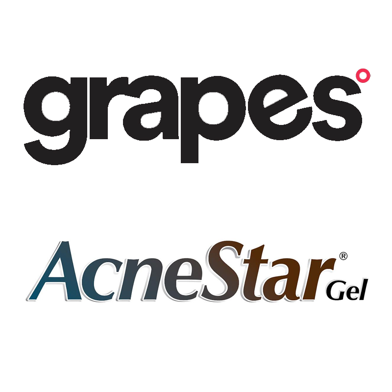 Grapes wins the digital AOR mandate for AcneStar