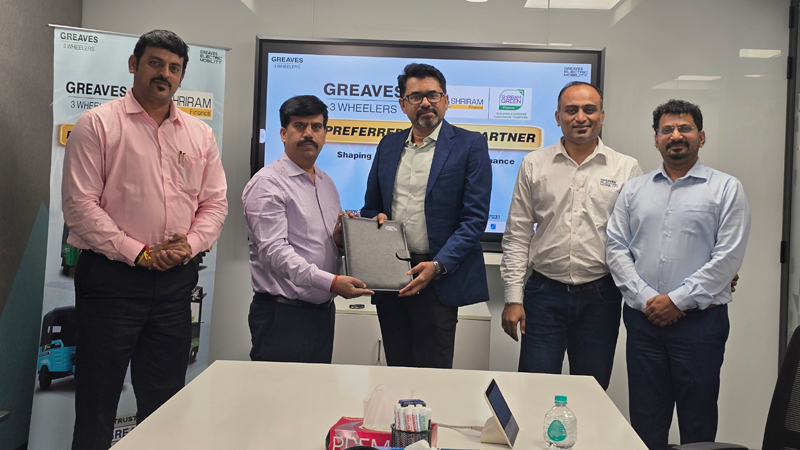 Greaves drives EV adoption with Shriram Finance tie-up