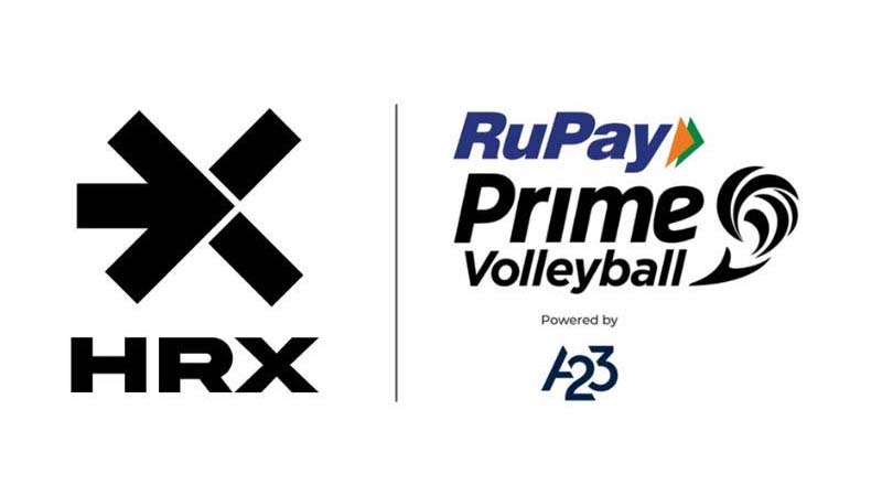 HRX joins forces with RuPay Prime Volleyball League powered by A23 as official fitness partner