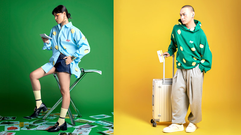 Lay’s partners with the Indian fashion label HUEMN