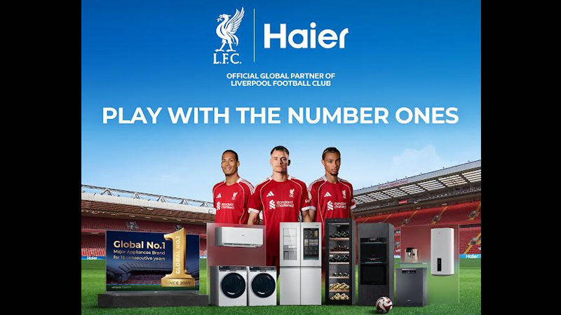 Haier kicks off global game with Liverpool, PSG and tennis power play