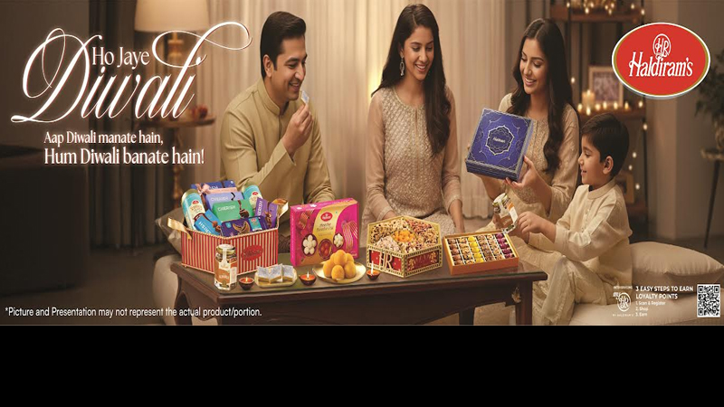 Haldiram’s sweetens the season with a Diwali full of delights