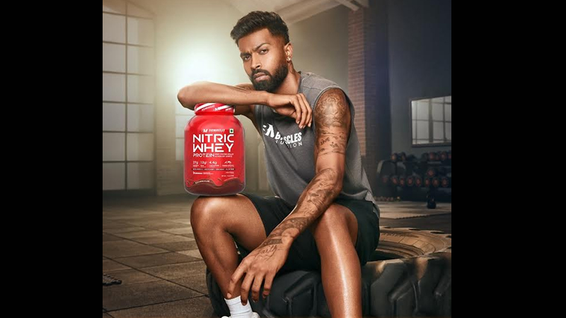 Hardik Pandya returns to fitness with BigMuscles Nutrition