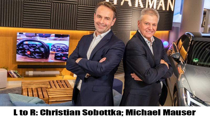 Harman welcomes Christian Sobottka as new CEO; Michael Mauser hung his boots after 27 years