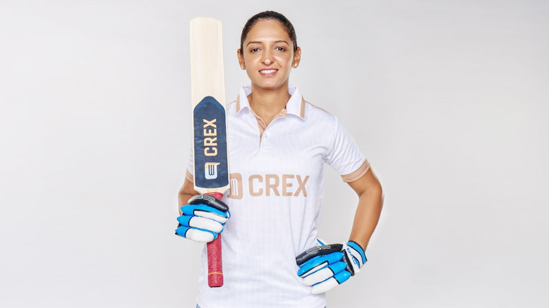 Harmanpreet hits it out of the app as new face of Crex cricket platform