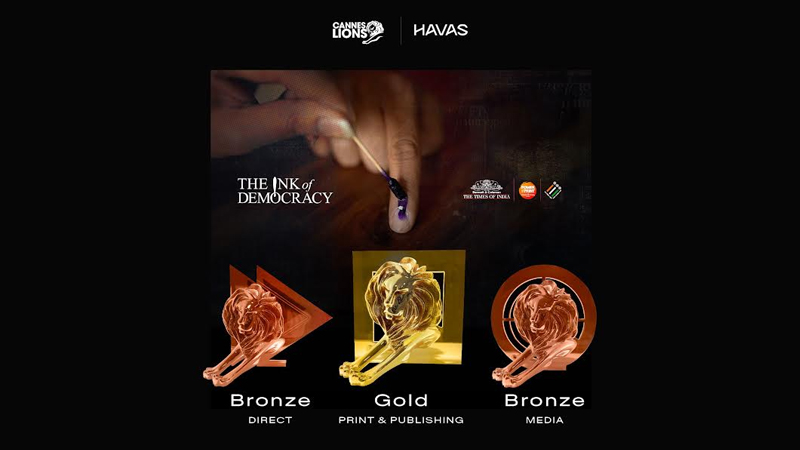 Havas Creative India paints Cannes purple with ‘Ink of Democracy’ campaign