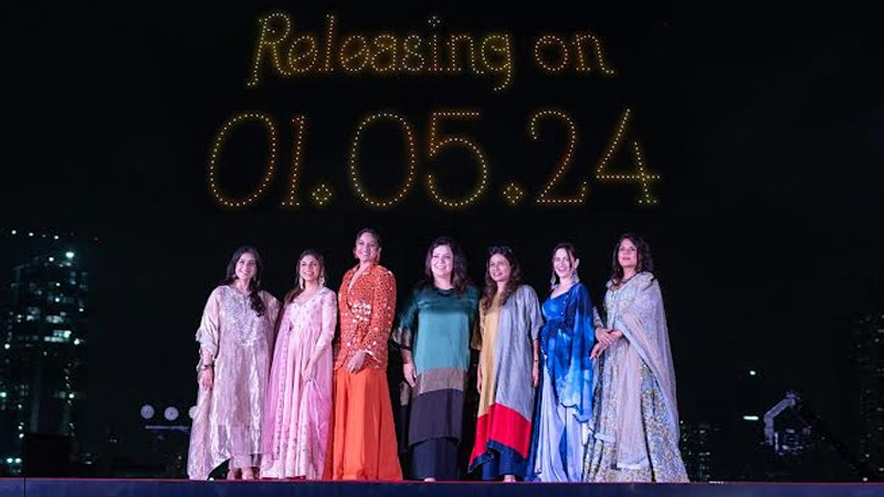 Netflix lights up the sky with 1,000 drones to reveal ‘Heeramandi: The Diamond Bazaar’