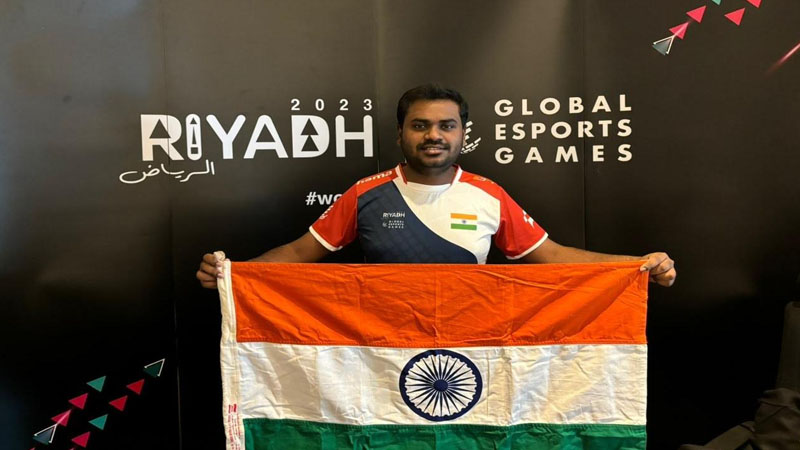 Hemanth Kommu leads India in Global Esports Games, Faces Uruguay on 13 Dec