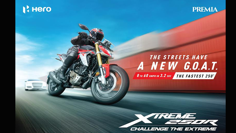 Saatchi & Saatchi India and Hero MotoCorp launch ‘Streets Have a New GOAT’ campaign for Xtreme 250R