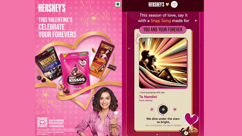 Hershey India redefines Valentine’s day celebrations with an AI-driven experience