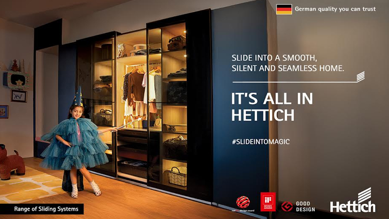 Hettich unveils ‘world of magic’ with innovative sliding solutions for modern interiors