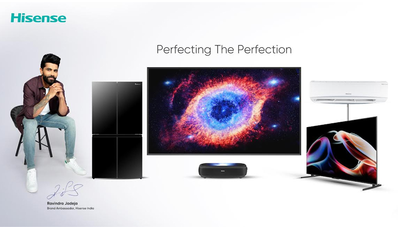 Hisense elevates its game with Ravindra Jadeja as brand ambassador