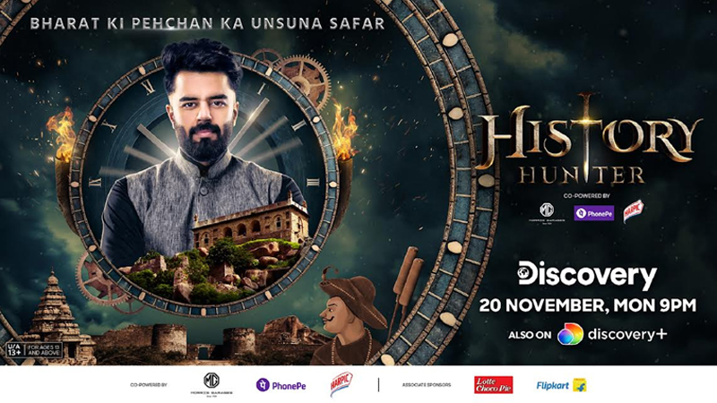 Join Maniesh Paul in ‘History Hunter’ on Warner Bros. Discovery to uncover India’s enigmatic past