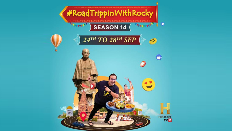 ‘Road Trippin With Rocky’ S14: Rocky Singh explores Gujarat with HistoryTV18