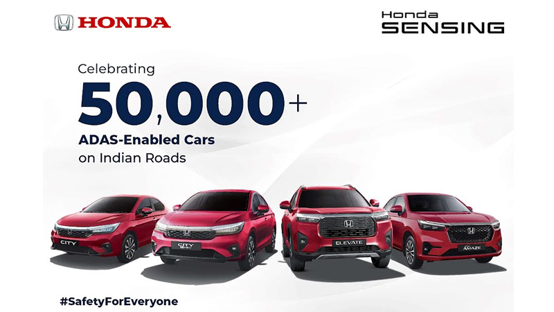 Honda steers ahead with 50,000 Adas-enabled cars on Indian roads
