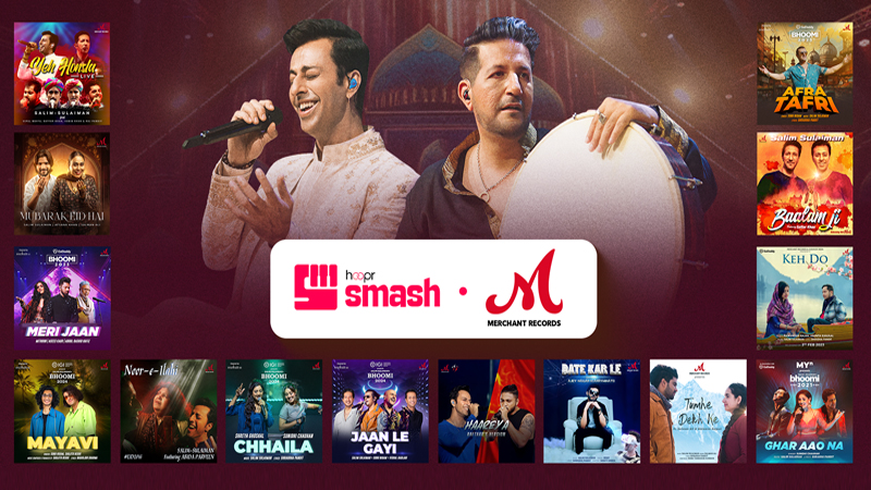 Hoopr Smash adds 450+ Salim–Sulaiman tracks via Merchant Records to power legal music licensing boom